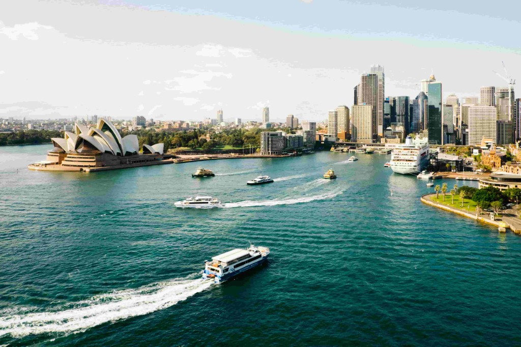Sydney Opera House og havnen, Australien
