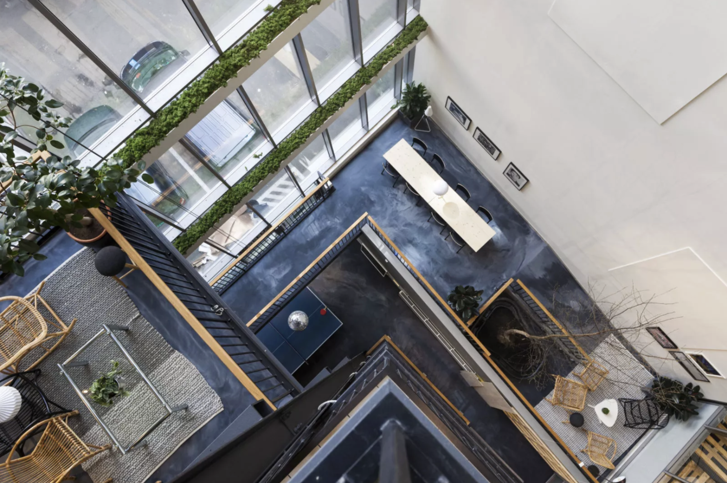 Top View from Dev Centre House at Oslo office